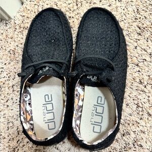 Hey Dude woman black